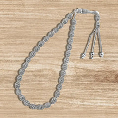 999 Silver Rosary Turkish White 33 Beads - Rosary