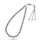 999 Silver Rosary Turkish White 33 Beads - Rosary