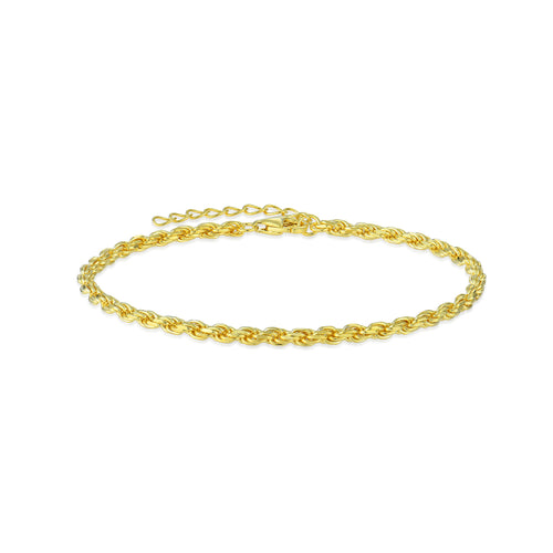 Braided Gold-Plated Bracelet