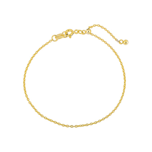 Mini Box Chain Gold-Plated Bracelet