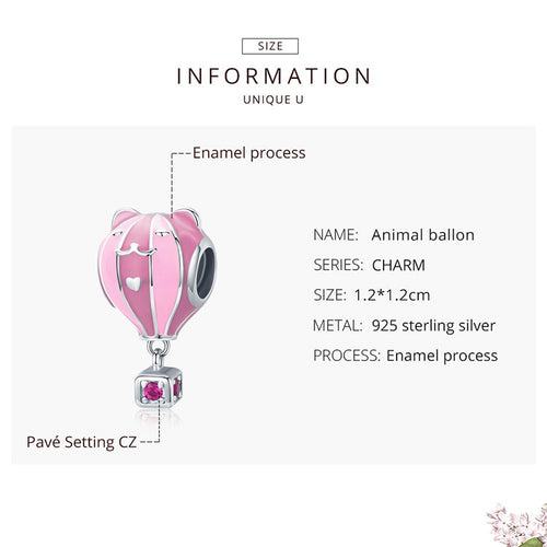 Animal Ballon 925 Silver Charm - fathyibrahim