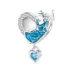Ball Girl Charm - 925 Sterling Silver - White