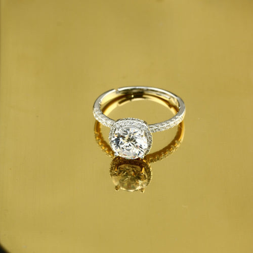 Cubic Zircon 925 Silver Ring - fathyibrahim