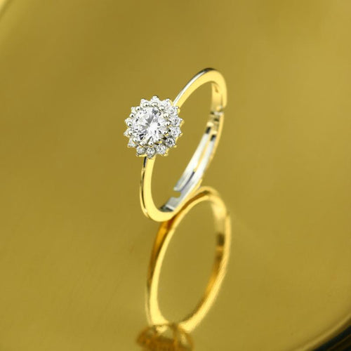 Flower silver ring - 925 Sterling Silver - fathyibrahim