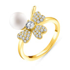 Elegant 925 sterling silver band ring featuring a lovely flower design, perfect for any occasion.
