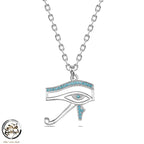 Horus Eye 925 Silver Women Necklace - NECKLACES