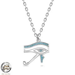 Horus Eye 925 Silver Women Necklace - NECKLACES
