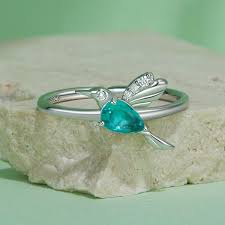 Hummingbird Adjustable Ring - 925 sterling silver - fathyibrahim