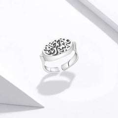Islamic Design 925 Silver Ring - Rings