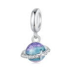 Mini Planet Charm - 925 sterling silver - fathyibrahim