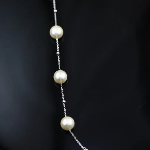 Pearl 925 Silver Bracelet - Transparent - Bracelets