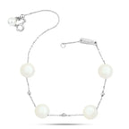 Pearl 925 Silver Bracelet - Transparent - Bracelets