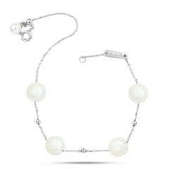 Pearl 925 Silver Bracelet - Transparent - Bracelets