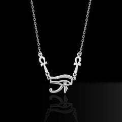 Pharaonic 925 Silver Necklace - NECKLACES