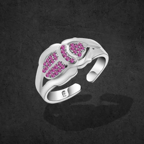 Pharaonic Scarab 925 Silver Ring - Rings