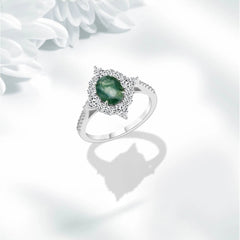 Ring With An Elegant Design 925 Sterling Silver - Rings