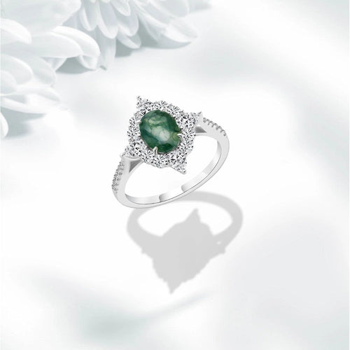 Ring With An Elegant Design 925 Sterling Silver - Rings