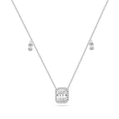 Shiny Zircon 925 Silver Set - Transparent / 7 - Sets