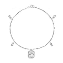 Shiny Zircon 925 Silver Set - Transparent / 7 - Sets