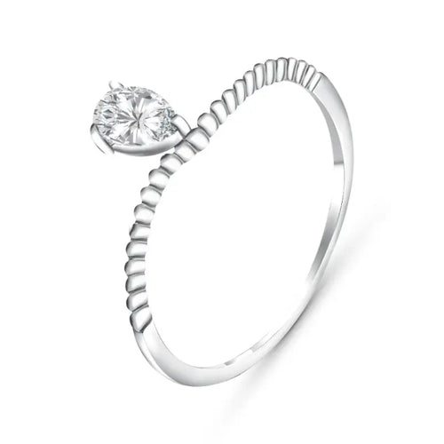 Silver Twin Ring - 925 Sterling silver - Rings