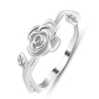 Small Flower Ring - 925 sterling silver - Rings