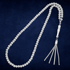 Turkish Style Handmade silver Rosary - Rosary