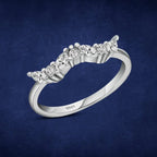 Wing Zircon 925 Silver Ring - Transparent / 9 - Rings