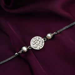 women's silver necklace 925 with two faces - fathyibrahim