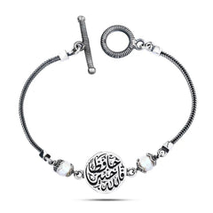 women's silver necklace 925 with two faces - fathyibrahim