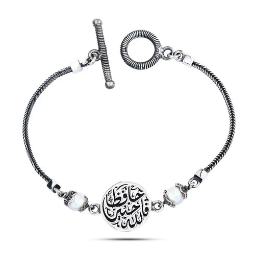 women's silver necklace 925 with two faces - fathyibrahim