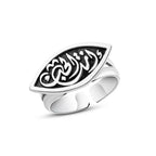 ’You Are Love’ Egyptian 925 Sterling Silver Ring - Rings