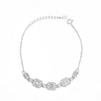 Zircon 925 Silver Bracelet - fathyibrahim
