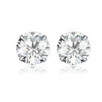 Zircon 925 Silver Earrings - Transparent