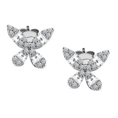Zircon Butterfly 925 Silver Set - Sets