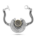 925 Arabic Egyptian Women Silver Bracelet - Bracelets