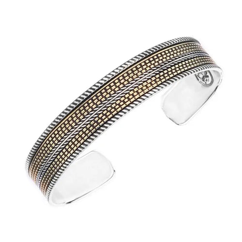 925 Egyptian Silver Bangle for Women with Arabic Design