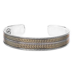 925 Egyptian Silver Bangle for Women with Arabic Design