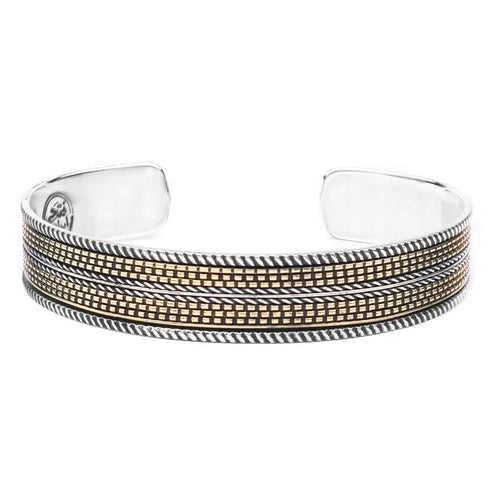 925 Egyptian Silver Bangle for Women with Arabic Design