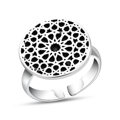 Ladies’ Egyptian Silver Ring – 925 Handmade by Fathy Ibrahim