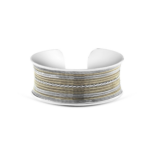 Egyptian 925 sterling Bangle for Women engraved with interwoven lines