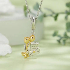 An invitation shaped charm - 925 sterling silver