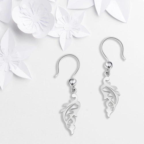 Arabic Design 925 Silver Earring - fathyibrahim