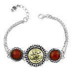 Arabic Style Bracelet with "Allah is the best guardian" - fathyibrahim