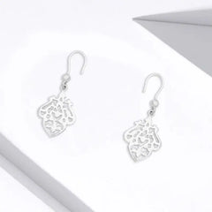 Arabic Style Hook Earrings - 925 sterling silver - Earrings