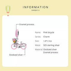 Bicycle 925 Silver Charm - fathyibrahim