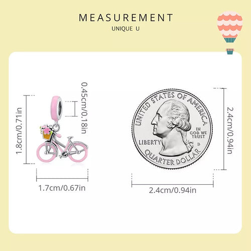 Bicycle 925 Silver Charm - fathyibrahim