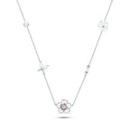 Blanda Rosa 925 Silver Necklace - NECKLACES