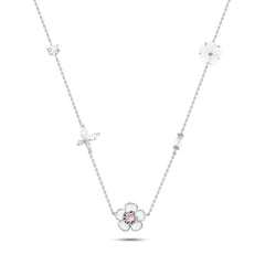 Blanda Rosa 925 Silver Necklace - NECKLACES
