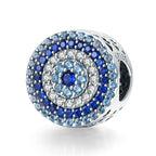 Blue Eye 925 Silver Charm - fathyibrahim