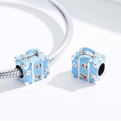 blue-suitcase-925-silver-charm - fathyibrahim